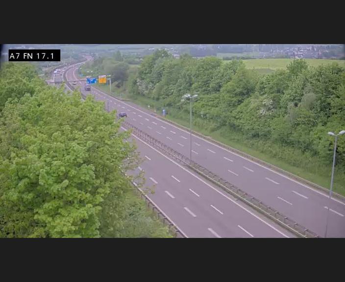Caméra trafic Luxembourg - A7, Merscherbierg direction Mersch
