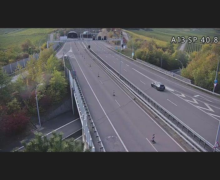 Caméra trafic en direct : A13 · Schengen, frontière allemande