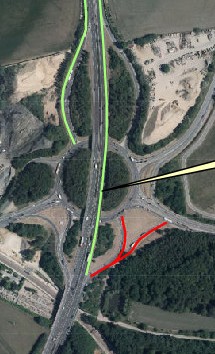 A1: Chantier sur l’échangeur Hamm