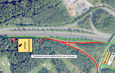 A1: Réaménagement de l'échangeur Senningerberg