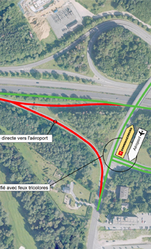 A1: Réaménagement de l'échangeur Senningerberg