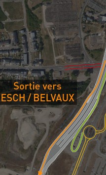Liaison Micheville: réouverture du tunnel Micheville / ouverture de la nouvelle route de liaison B40