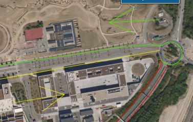A3: Chantier entre le rond-point Gluck et l’échangeur Hesperange