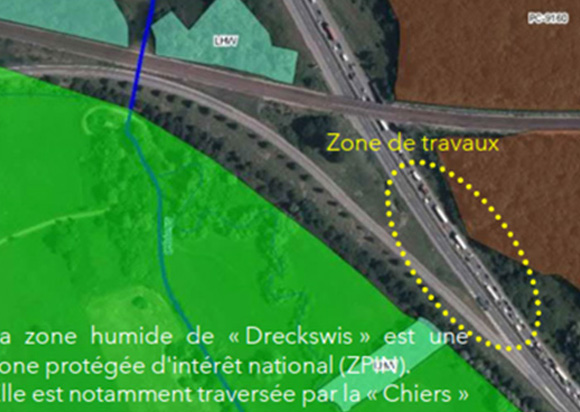 A13: Contournement Bascharage - Construction d’un passage à faune (15.10.2025)