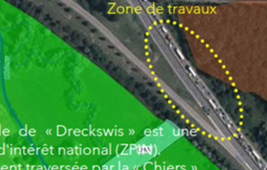 A13: Contournement Bascharage - Construction d’un passage à faune (15.10.2025)