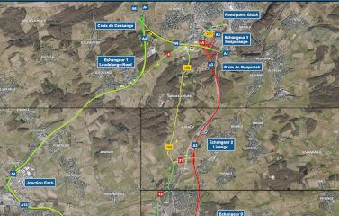 A3: Chantier sur l’autoroute entre la Croix de Gasperich et la Croix de Bettembourg du vendredi 26.06.2026 vers 20h00 au lundi 29.06.2026 vers 04h00 (19.06.2026)